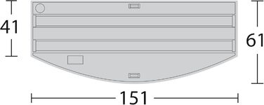 Акваріум Juwel Vision 450 LED, білий, 450 л