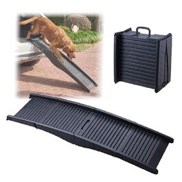 Рампа для собак 160 см, автоскладана, чорна, до 65 кг, для SUV та LKW