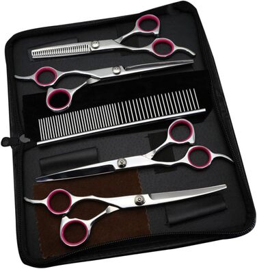 Набір для догляду за тваринами Yardwe: ножиці та гребінець для стрижки та грумінгу котів