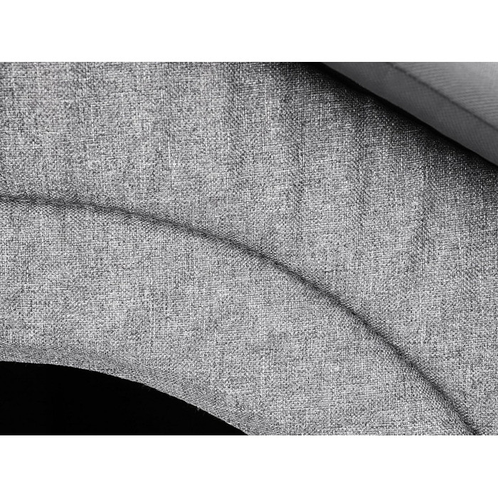 Будка для собак, вольєр, місце відпочинку, клітка для тварин, притулок для собак, вольєр для собак, будка для домашніх тварин, вольєр для домашніх тварин, будка з екологічного льону та чорного оксфорду, R6: 72 x 76 см, екологічний льон + чорний оксфорд, R