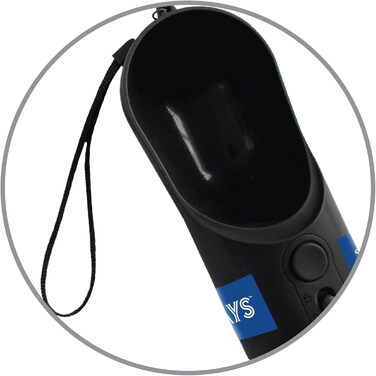 Поїльник для тварин MLB Toronto Blue Jays - пляшка для води для собак та котів, 382.7 г, з 2 вуглецевими фільтрами