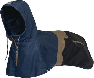 Водонепроникна куртка для собак Baja Coastline з капюшоном, легка та регульована, великі породи, розмір M (55)