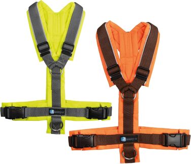 ANNYX Brustgeschirr Protect - захисний жилет для грудей, помаранчевий/коричневий, розмір L