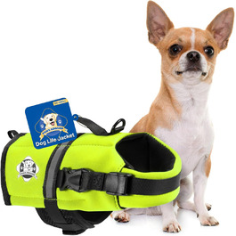 Рятувальний жилет для собак Fido Pet Products, розмір 2XS, жовтий