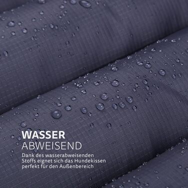 Килимок для собак Bestlivings 85x70 см (червоний) - Outdoor, водовідштовхувальний та дихаючий - м'який лежак для собак, миється - килимок для собак на вулицю