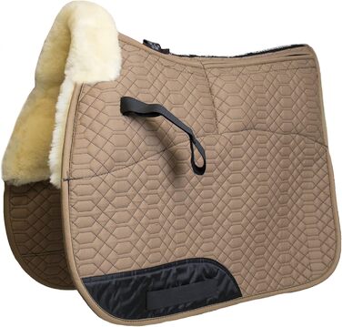 Підкова Engel Reitsport SCHABRA1AP-D-SCH: підкова з ламінової овчини, чорна, середнього розміру для конкурного верхового лижника