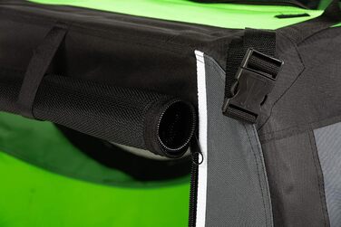 Транспортна переноска для собак та котів, 91x64x64 см. Переноска для собак, переноска для котів, клітка для тварин, переноска для подорожей, клітка для відпочинку (світло-зелена)