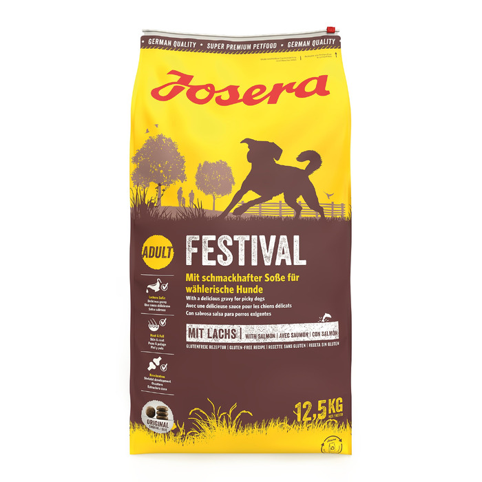 Сухий корм для вибагливих собак Josera Festival Adult, 12.5 кг