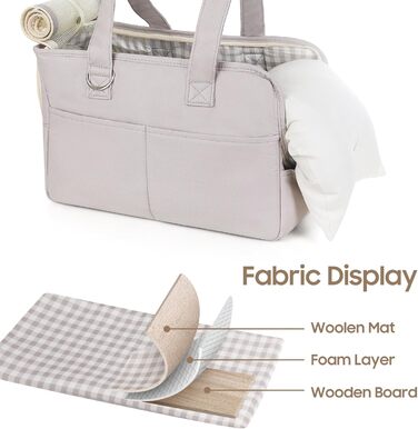 Переноска для тварин, переноска для котів та цуценят, м'яка, складана, сіра, до 6.8 кг