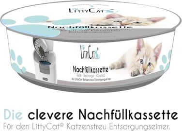 Littycat: Запасні касети для туалету котів, сумісні з оригіналом, 3 шт.