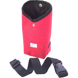 Сумка для ласощів Prima-Bag з регульованим поясом (для собак, котів) - червона