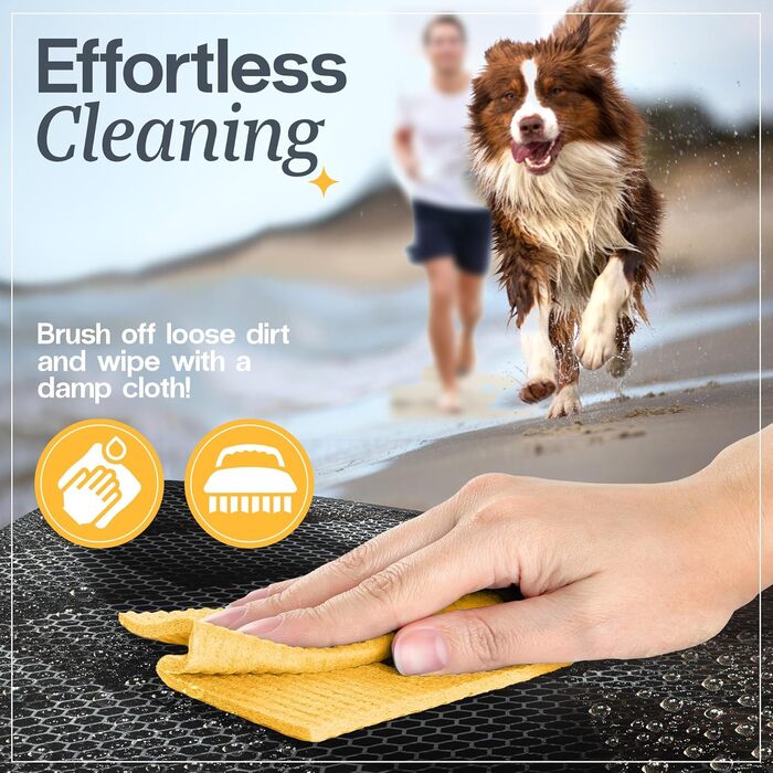 PETPROVED Клітка-кошик для собак у машину - Водонепроникний, середній розмір, 21 кг, 58x58x36 см