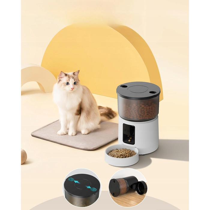 Автоматична годівниця BEMOONY, пластик, 3000 мл