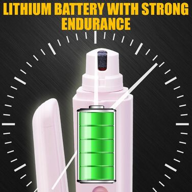 Набір для стрижки кігтів домашніх тварин з LED-підсвічуванням 2 в 1: стрижка та шліфування для собак та котів (рожевий+білий)