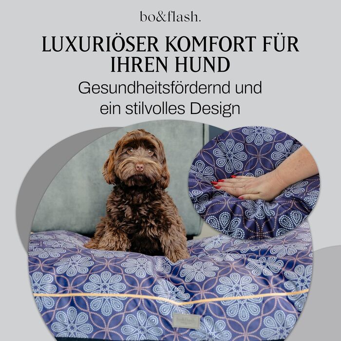 Килимок для собак Madison Matthias M – зручний та стійкий лежак для собак преміум-якості з знімним чохлом