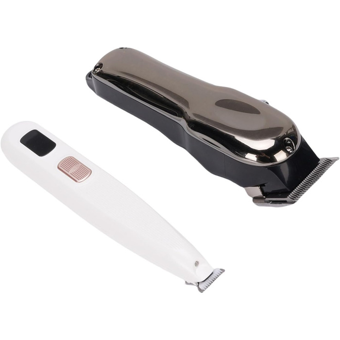 Машинка для стрижки собак Dioche, триммер для кігтів домашніх тварин, бездротовий, тихий набір з LED-дисплеєм для коней, корів, котів, собак, з нержавіючої сталі