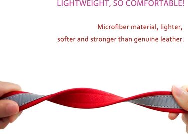 Yonsbox Персоналізоване світловідбиваче відбиваче для собак та котів – Легке, міцне мікрофіброве ошийник з гравіюванням, тихим ID-значком та світловідбиваючою строчкою безпеки – 6 розмірів (XS–XXL) Фіолетовий M: 29-38 см (підходить для 6-10 кг)