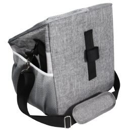 Дихаючий складаний кошик для тварин на велосипед LOLIPPYY, Oxford, знімний, водовідштовхуючий, для собак та котів