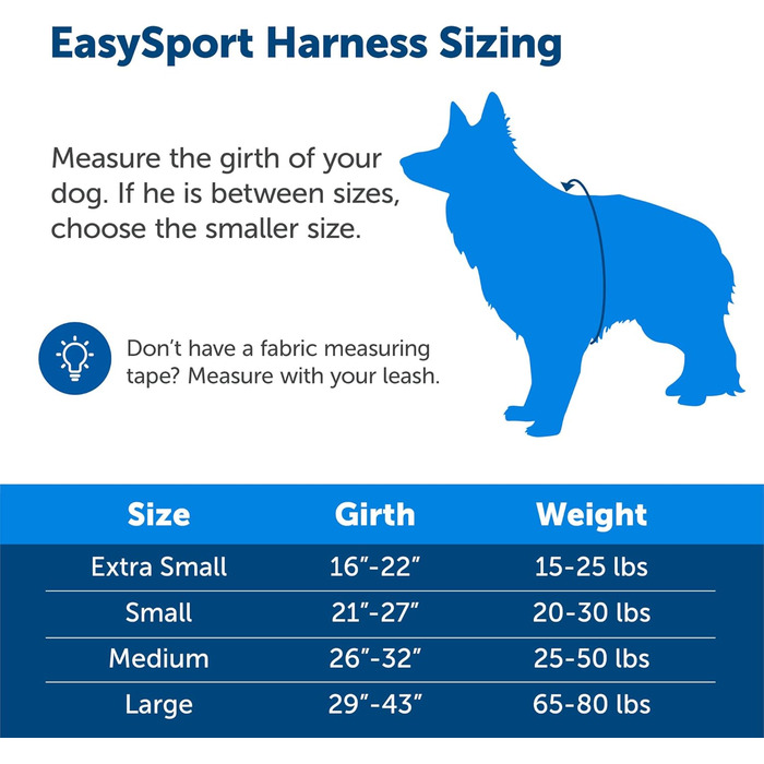 Шлея для собак PetSafe EasySport, регульована, з м'якою підкладкою, контрольна ручка, світловідбивна, помаранчева, розмір L