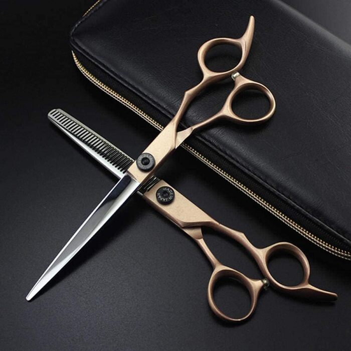 Професійна перукарська ножиця 440C сталь, 7 дюймів для грумінгу домашніх тварин, собак, стрижки, перукарські ножиці