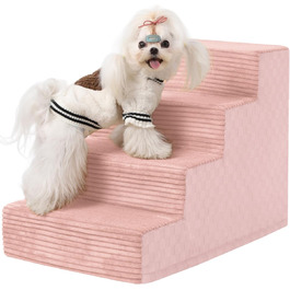 Сходинки для собак Vfrog: 4-ступеневі, 44.5 см, з високощільним пінополіуретаном, для собак та котів