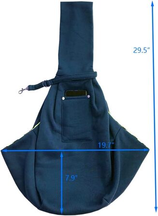 Сумка-переноска для собак Leconpet, сумка-переноска для тварин на плечі з кишенею для телефону, надійна застібка, замок безпеки, підходить для цуценят, маленьких собак та котів для подорожей на відкритому повітрі (Блакитний)