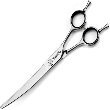 Набір професійних ножиць для грумінгу тварин 7.0 дюймів, набір ножиць для грумінгу домашніх тварин з нержавіючої сталі, для салонів та грумерів