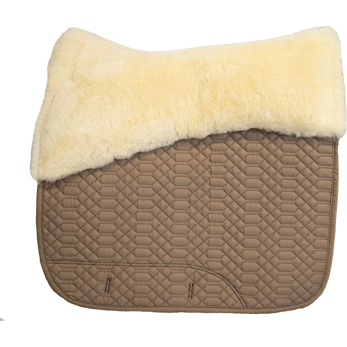 Schabracke Engel Reitsport для конкурної та виїздкової їзди з наповнювачем з овечої шкіри, чорний, середній розмір