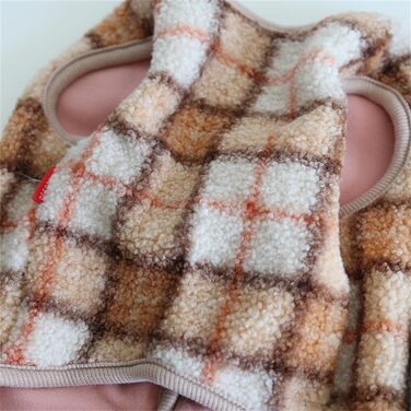 Тепла флісова куртка для собак великих порід (XXL, Оранжева) - для мопсів, французьких бульдогів, середніх та великих собак