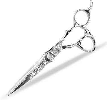 Набір професійних ножиць для грумінгу собак 6 дюймів: прямі та розріджуючі ножиці з нержавіючої сталі 440