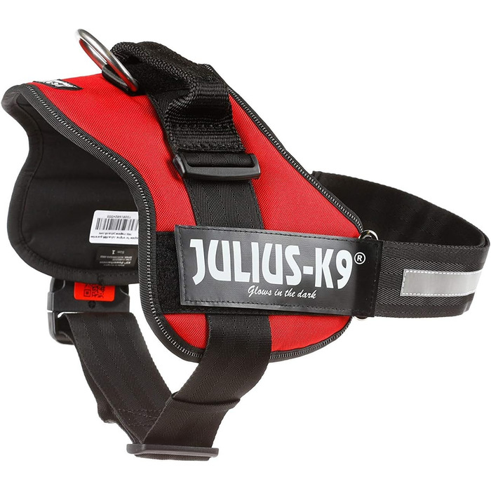 Шлейка для собак K9, розмір L/1, червона