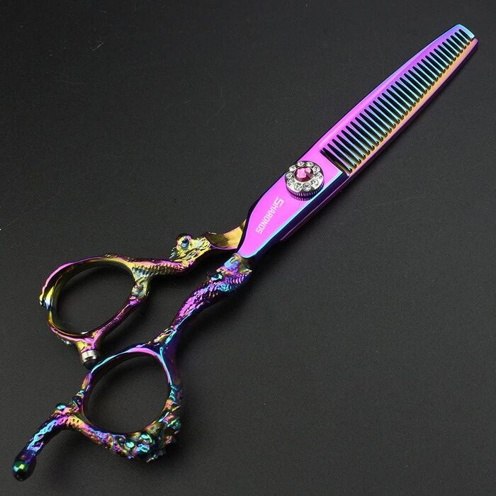 Професійний набір для стрижки волосся 8 дюймів, професійна машинка для стрижки, ножиці для перукарів (8 дюймів), набір ножиць 6 дюймів (3 шт.)