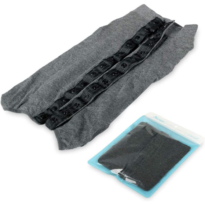 Захисний костюм для собак після кастрації Heywean, сірий, M - костюм для відновлення після операції