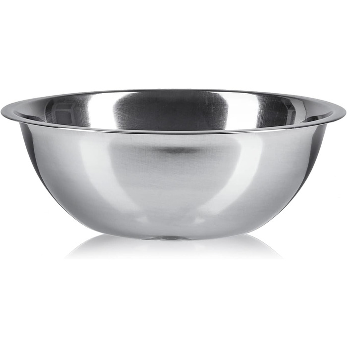 Набір кухонних мисок Pullmer (2 шт) з нержавіючої сталі, Ø 30 см. Ідеально підходять для мюслі, салатів, замішування тіста та сервірування. Їжа-безпечні, придатні для миття в посудомийній машині