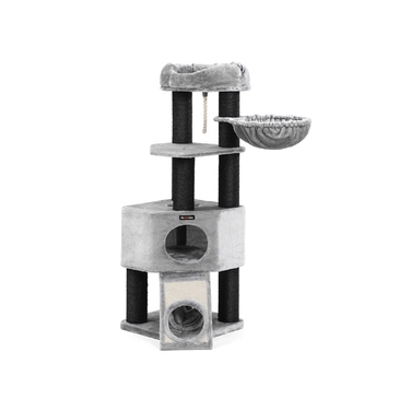 Високий когтеточка-комплекс Feandrea 101: ігровий стовпчик та лежанка для котів, 160 см