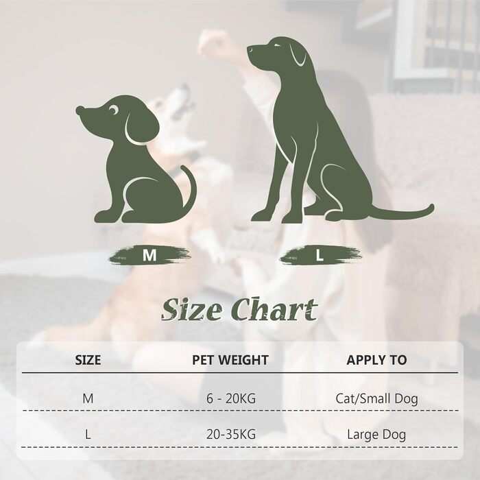 Килимок для собак UNIKOME: неслизький, антистатичний, миючий, 110x68 см (зелений+сірий)