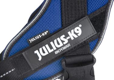 Шлея для собак Julius-K9 IDC Powair, розмір 2XL/3, синя