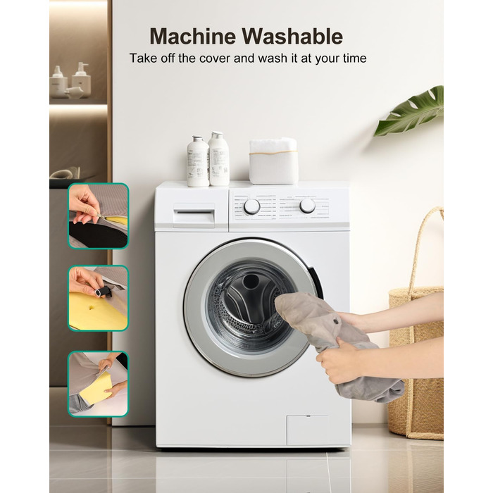 Ортопедичне ліжко для собак та котів NPET з піною Memory Foam, розмір M