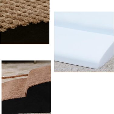 Сходинки для котів та собак Yanman 2 сходинки, для дивану, з щільного пінопласту, знімний чохол, бежевий