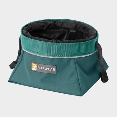 RUFFWEAR Quencher Cinch Top Bowl - Миска для води для собак, велика, Tumalo Teal