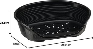 Клітка для собак Ferplast CAMA Siesta Deluxe 6, чорна