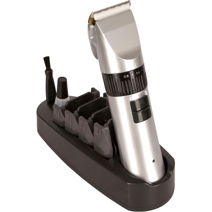 Акумуляторна машинка для стрижки коней Kerbl FarmClipper Akku2 та Onyx з аксесуарами, 2 акумулятори, 31/15 Z