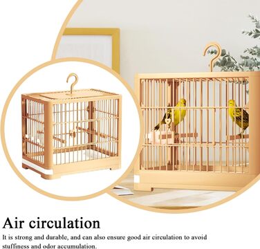 Транспортний клітка для птахів Vogel Reisekäfig: розкладний вольєр для папуг та синиць, з висувною шухлядою та іграшками, зелений (L 32 x B 25 x H 13 см)