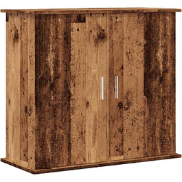 Підставка для акваріума VidaXL з імітацією старого дерева, 81x36x73 см, ДСП