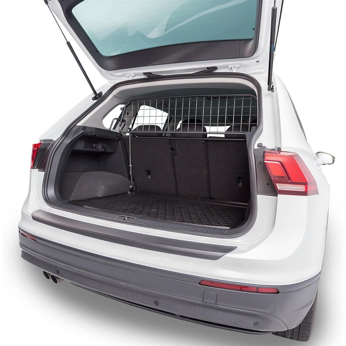 Сітка для собак Travall Volkswagen Tiguan (2016-2024) - захист багажника, міцна сталева сітка