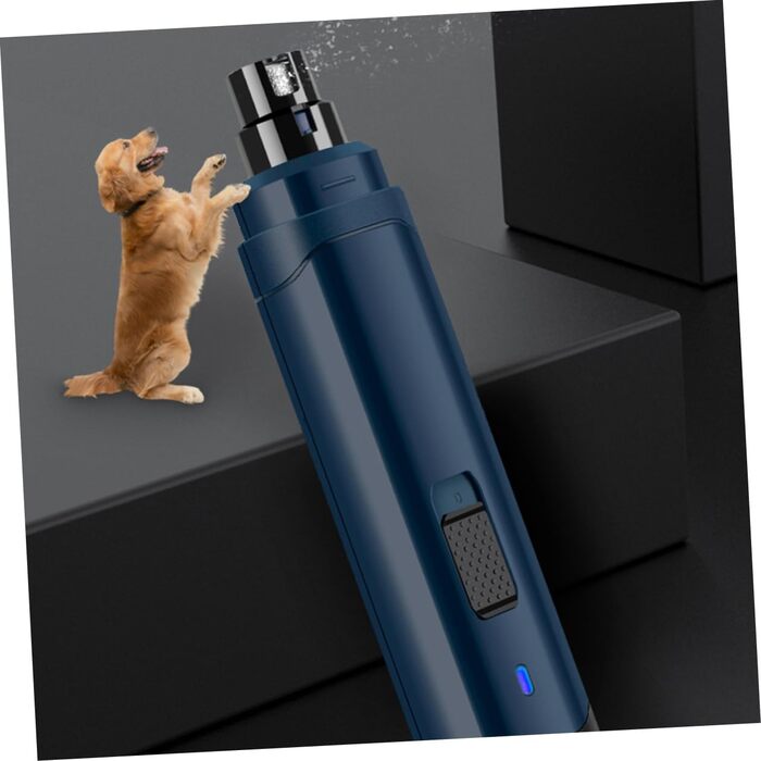 Електричний обрізчик нігтів для домашніх тварин BESPORTBLE - для собак та котів, USB, компактний