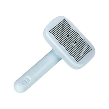 Щітка для вичісування шерсті тварин з автоматичним очищенням | Для собак, котів, цуценят | Видаляє підшерсток, масаж, догляд за шерстю