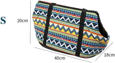 Румплекс Сумка-переноска для собак, м'яка, плюшева, комфортна, для малих собак до 5 кг (Boho)