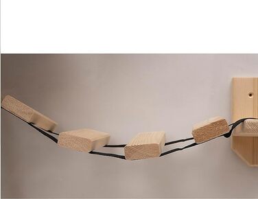 Сходинка для кота на стіну, 5 сходинок, 1м (без полиць)