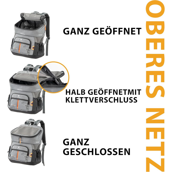 Рюкзак для собак та котів Ferplast Voyager Backpack, сірий, M-L